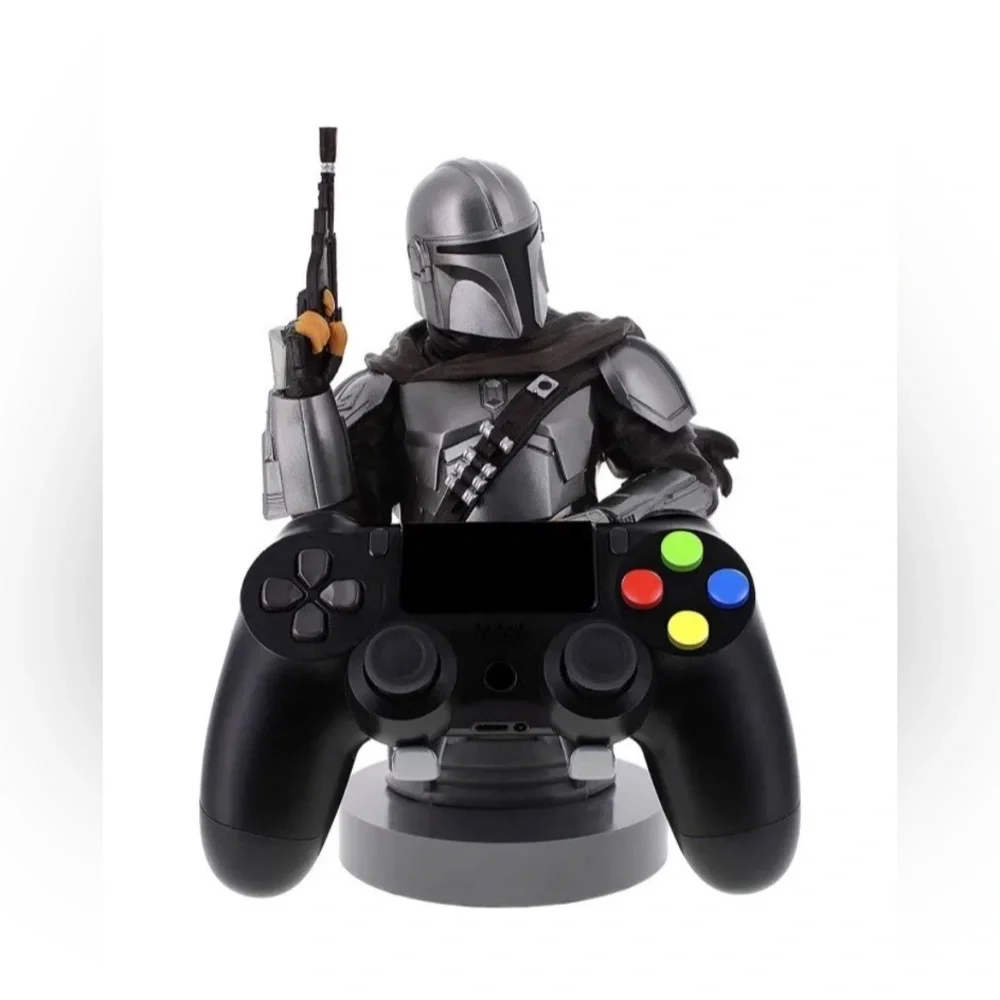 NWT Star Wars The Mandalorian: Cable Guy mobile Phone and Controller Hol…